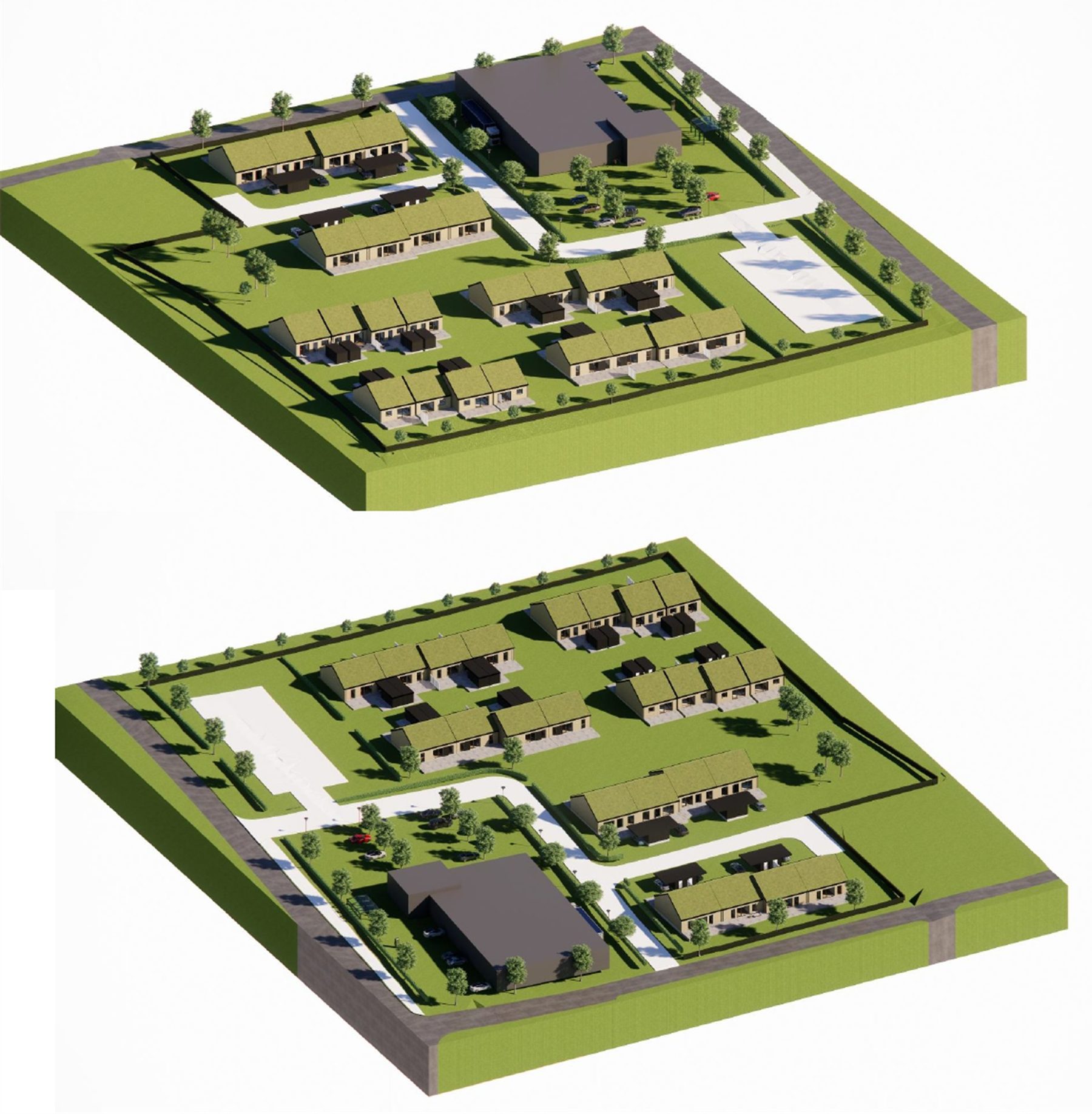Sedumhuse, Jerlev, billede 1